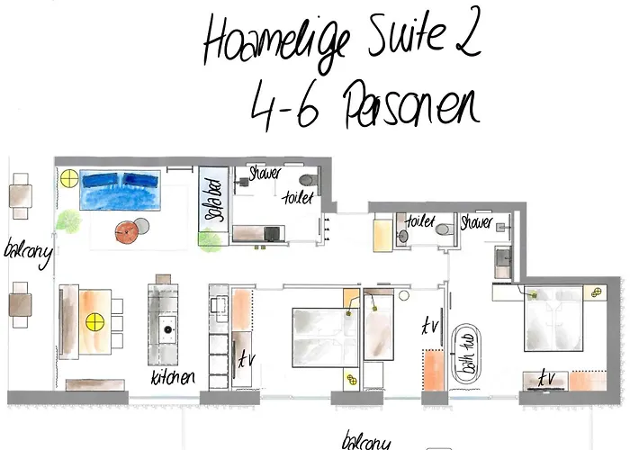 Glanzer Homes Zentrum Aparthotel