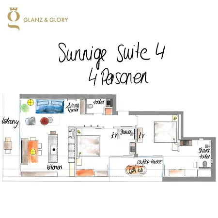 Glanzer Homes Zentrum Aparthotel Längenfeld
